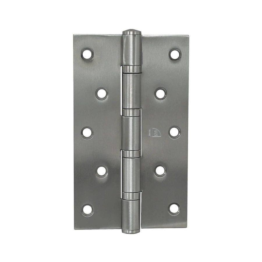 Austyle Heavy Duty Butt Hinge - 150mm x 88mm x 3mm - 304 Stainless Steel - Satin Chrome - 4 Ball Bearing Design - SuperSaverAU - view 1
