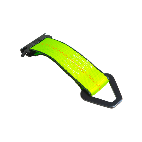 Grunt E Track Tie Off 50mm x 18cm - D Ring - Black - 1350kg Lashing Capacity - SuperSaverAU - view 5