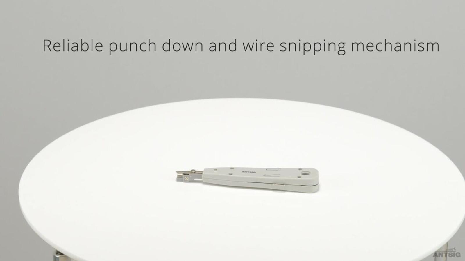 Antsig Professional IDC Punch Down Tool Plastic
