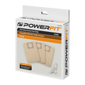 PowerFit 60L Paper Dust Bag, 3 Pack