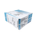 Shaw & Mason White Washing Machine Set - Brass