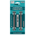 Vuepro Concealed Thread Bolt - 90-110mm - Zinc Nickel Coated - Easy Install - SuperSaverAU - view 1