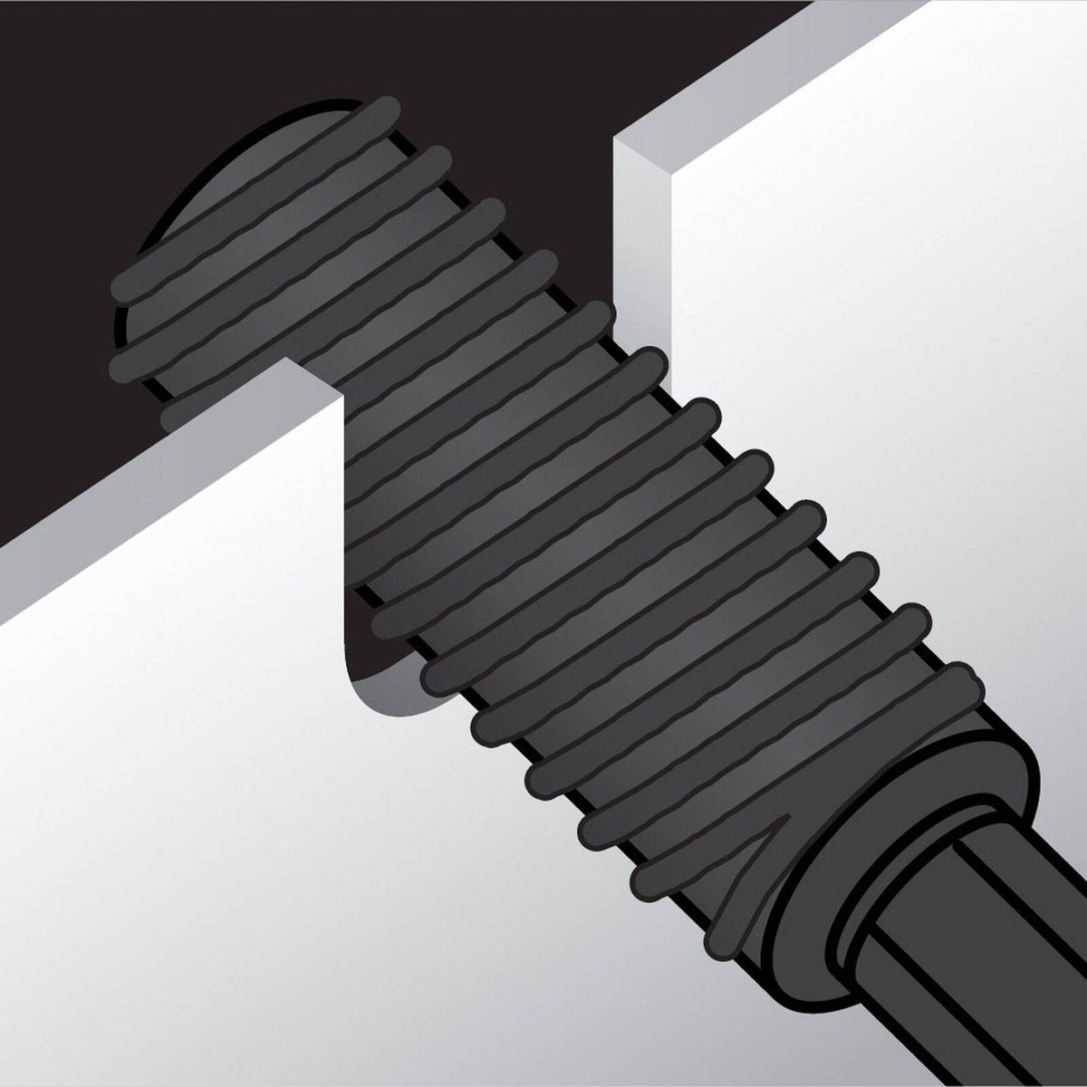 Ryobi 2 Piece Mixed Metal Rotary File Set - 65mm x 18mm x 115mm - Precision Shaping - SuperSaverAU - view 5