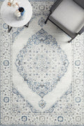 Rug Culture Emotion Extra Large Rug 330x240cm - Multi-coloured Power Loomed Polyester - EMO77BLUE330X240