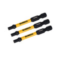 Dewalt Flextorq Screwdriver Bit 3 Pack - 57mm Hex4 - Impact Absorption - SuperSaverAU - view 1