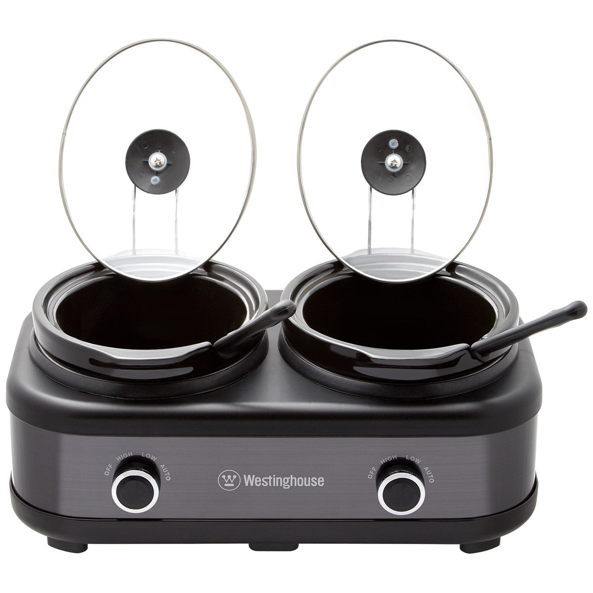 Westinghouse Slow Cooker With Auto Function 2 x 2.5L WHSC06KS - SuperSaverAU - view 3