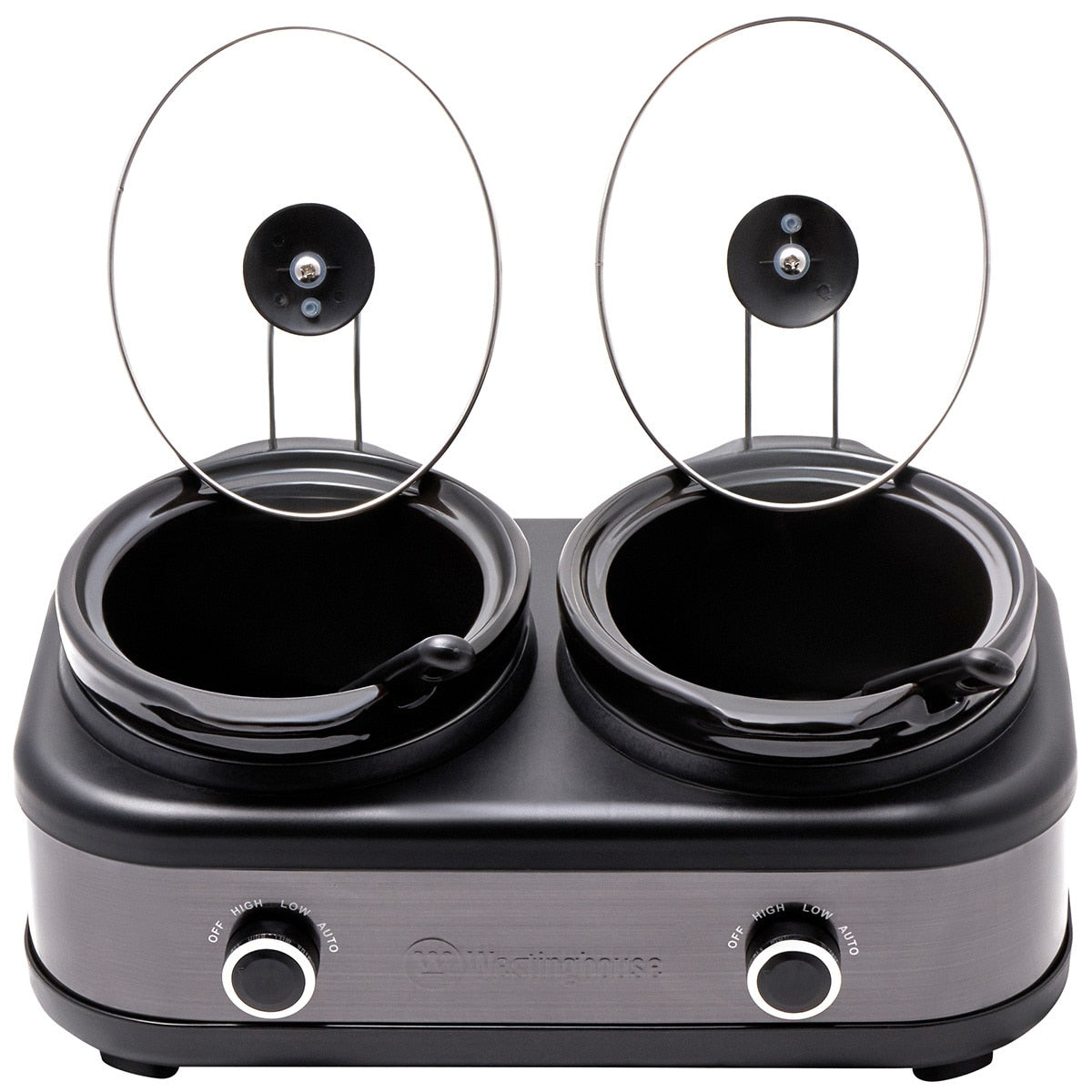 Westinghouse Slow Cooker With Auto Function 2 x 2.5L WHSC06KS - SuperSaverAU - view 6