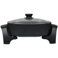 Westinghouse Square Electric Frypan 30.5cm WHEF02K Thick Cast Aluminium - SuperSaverAU - view 2