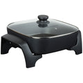 Westinghouse Square Electric Frypan 30.5cm WHEF02K Thick Cast Aluminium - SuperSaverAU - view 3
