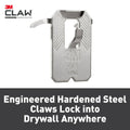 3M Claw Drywall Picture Hangers - 10 Pack - 11kg Hold - Easy Installation - SuperSaverAU - view 4