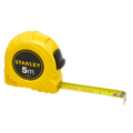 Stanley 5m Tape Measure - 19mm - Yellow - Durable Polymer Blade - Accurate Measurements - SuperSaverAU - view 3