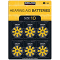 Kirkland Signature Hearing Aid Batteries Size 10 2 x 48 Pack - SuperSaverAU - view 1