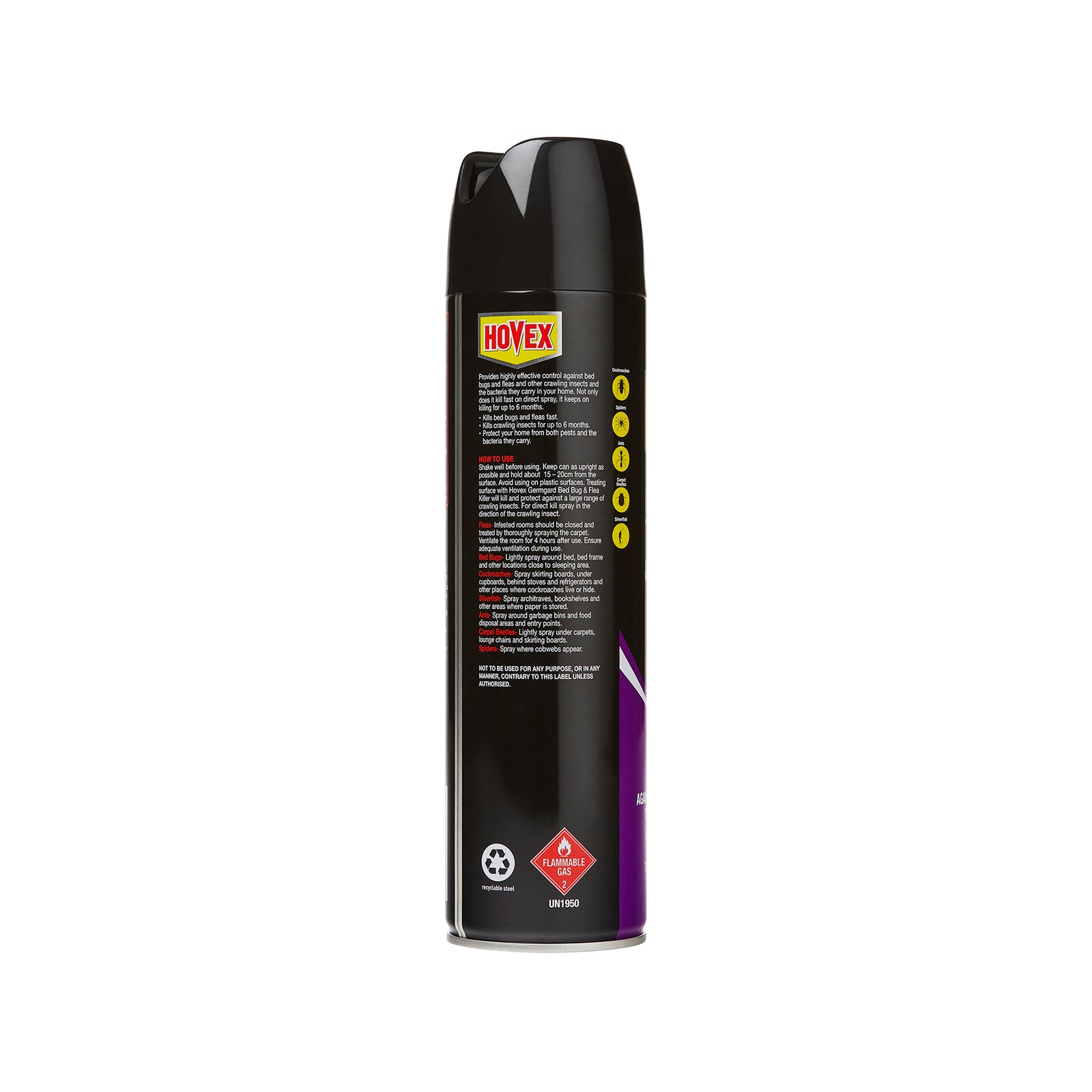 Hovex Germgard Bed Bug And Flea Killer Spray 350g