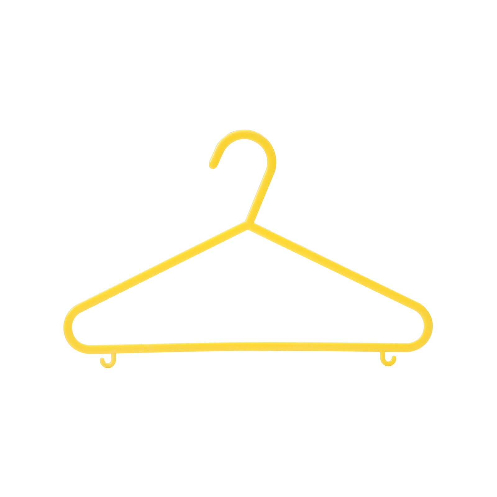 All Set Kids Clothes Hangers 12 Pack - Assorted Colour PP Children's Hangers