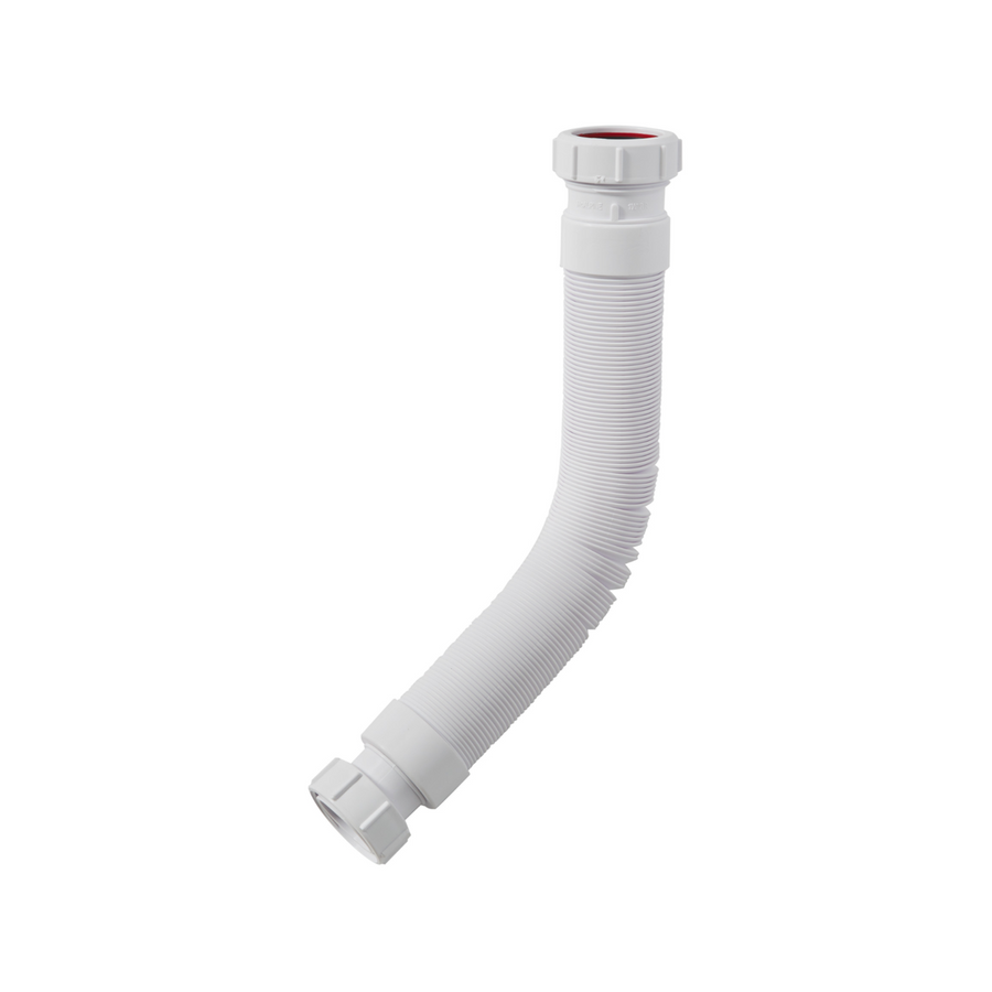Abey 40mm Flexible PVC Waste Connector - 1m Length - Space Saving - SuperSaverAU - view 1