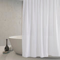 Barelli 180 x 180cm Checkerboard Jacquard Polyester Shower Curtain, 12 Rings