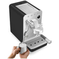 Smeg Minipro Espresso Coffee Machine - 15 Bar, Triple Thermoblock, Shot Timer, Matte Black - EMC02BLMAU