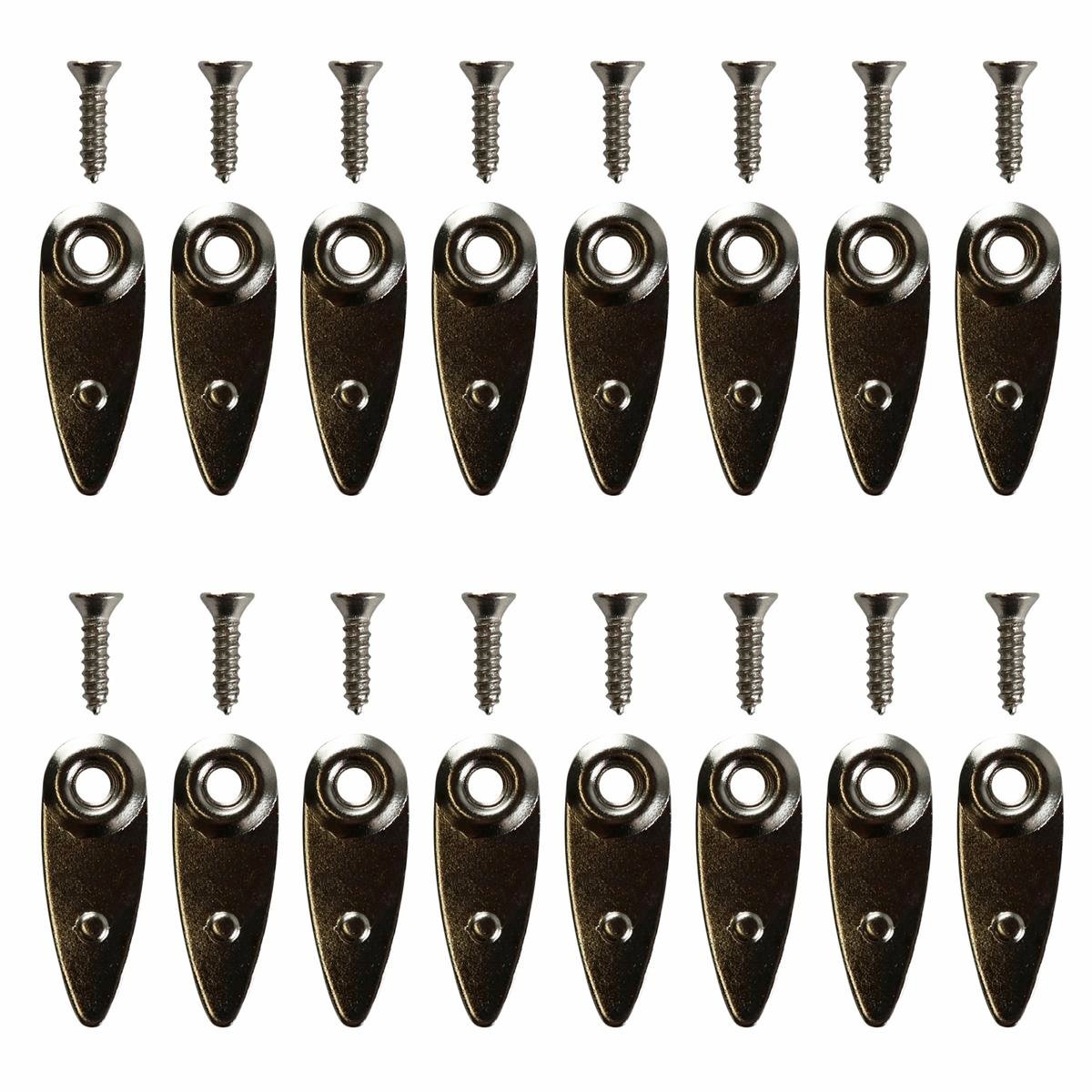 Everhang Picture Frame Stay - 21mm x 7mm - Nickel Plated - 16 Pack - SuperSaverAU - view 1