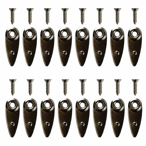 Everhang Picture Frame Stay - 21mm x 7mm - Nickel Plated - 16 Pack - SuperSaverAU - view 1