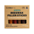 Gilly S Beeswax Filler Sticks 6 Pack - 90mm x 15mm - Assorted Colours - SuperSaverAU - view 1