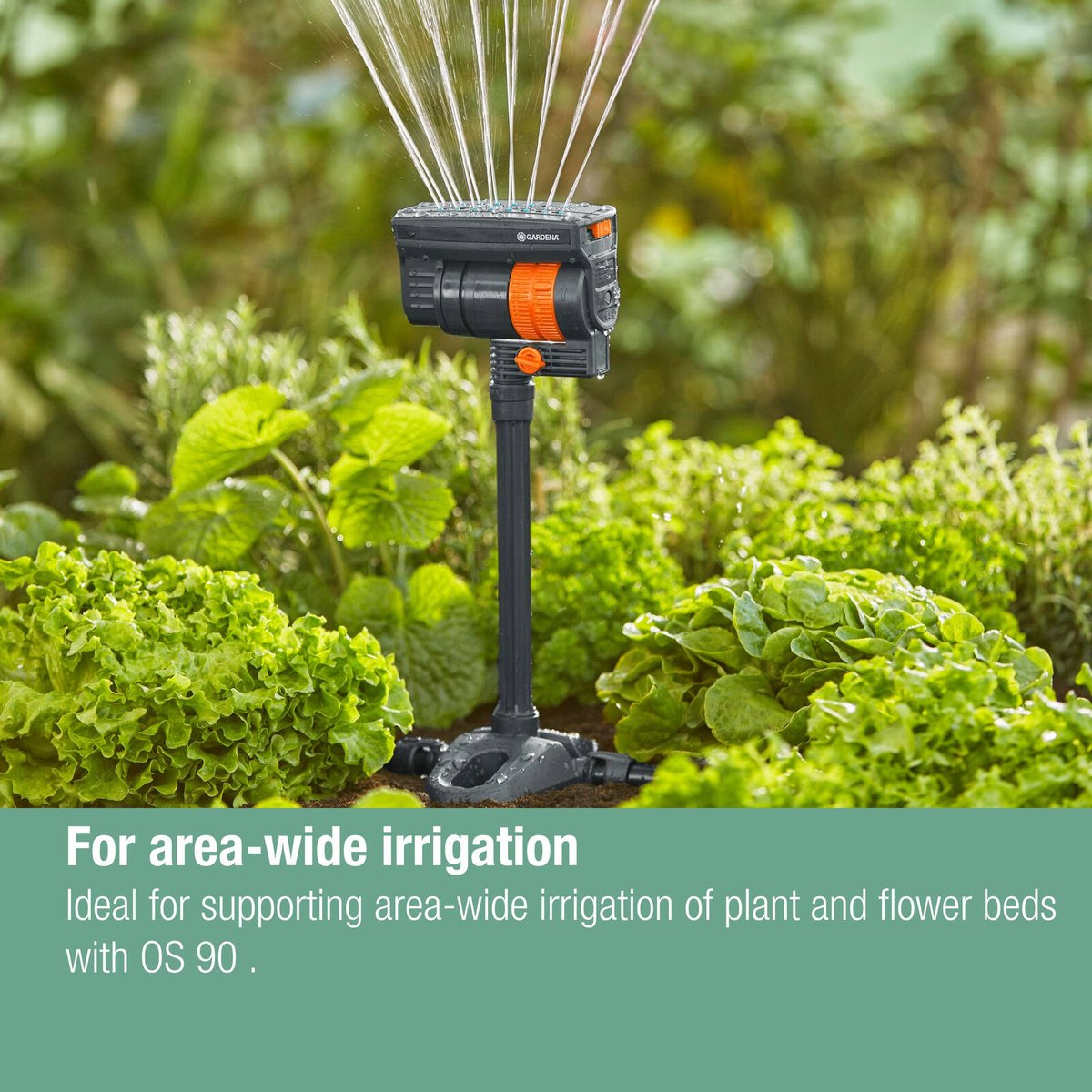 Gardena Micro Irrigation Sprinkler Extension Pipe 2 Pack - 20 cm - Black - Elevates Sprinkler OS 90 - SuperSaverAU - view 3