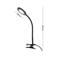 Verve Design 6W Dalton Desk Clamp Lamp - 120mm - Black - Flexible Gooseneck - SuperSaverAU - view 4