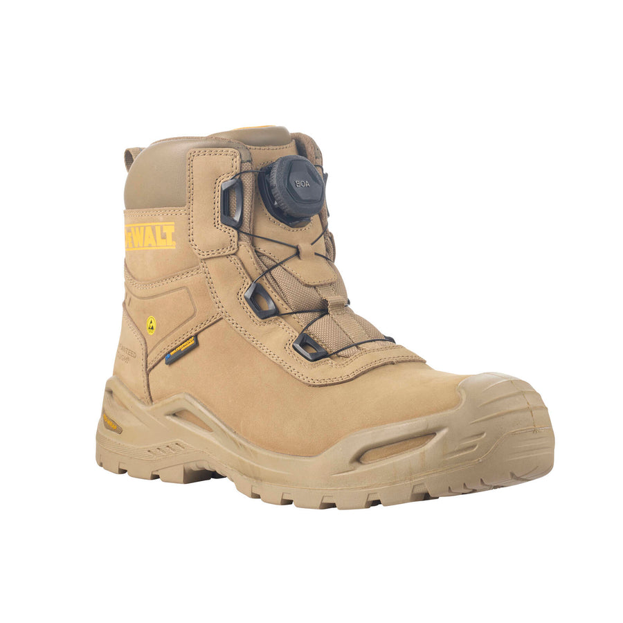 DeWALT Stone Lander BOA Composite Toe Safety Work Boot Size 11 - Water Resistant Nubuck, SRC
