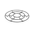 Jack Black Metal Pot Trivet 30cm Slimline Design Surface Protector - SuperSaverAU - view 1