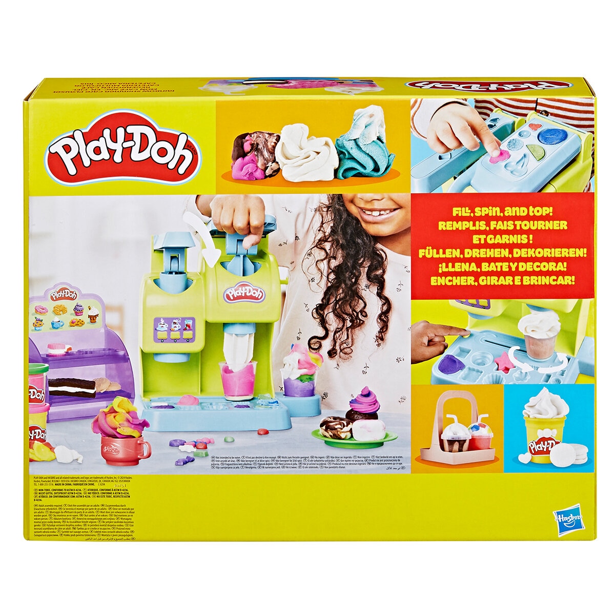 Play-Doh Rainbow Shimmer Cafe Playset