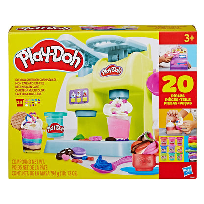 Play-Doh Rainbow Shimmer Cafe Playset