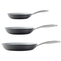 Tramontina Hard Anodised Frypan 3 Piece Set - SuperSaverAU - view 2