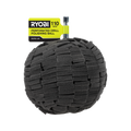 Ryobi 110mm Perforated Drill Polishing Ball - High-Density Foam - Versatile Cleaning - SuperSaverAU - view 1