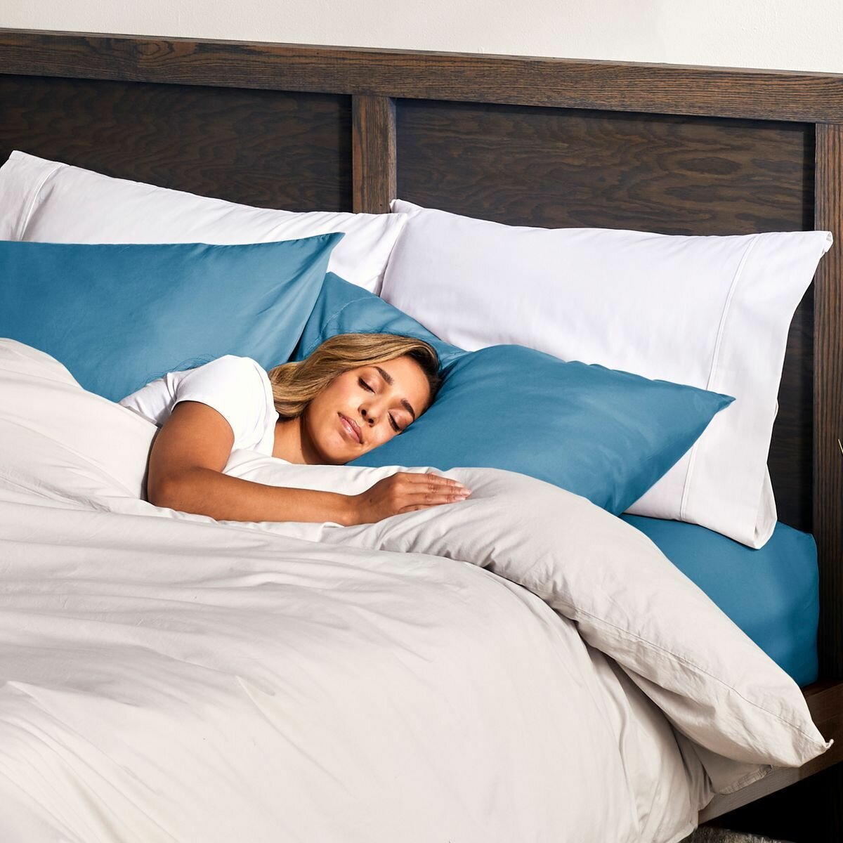 Sunbeam Sleep Perfect Antibacterial King Single Electric Blanket - Six Heat Settings, Washable - BLA6331