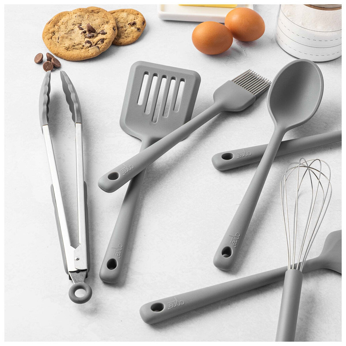 Core Kitchen Tool 8 Piece Set Grey