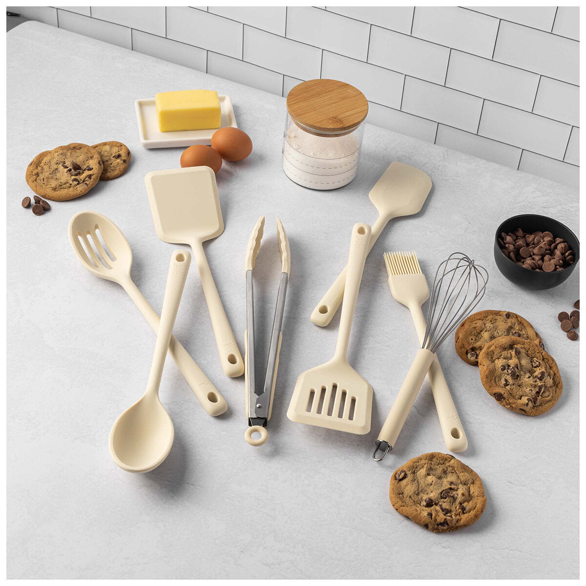 Core Kitchen Tool 8 Piece Set Sand - SuperSaverAU - view 4