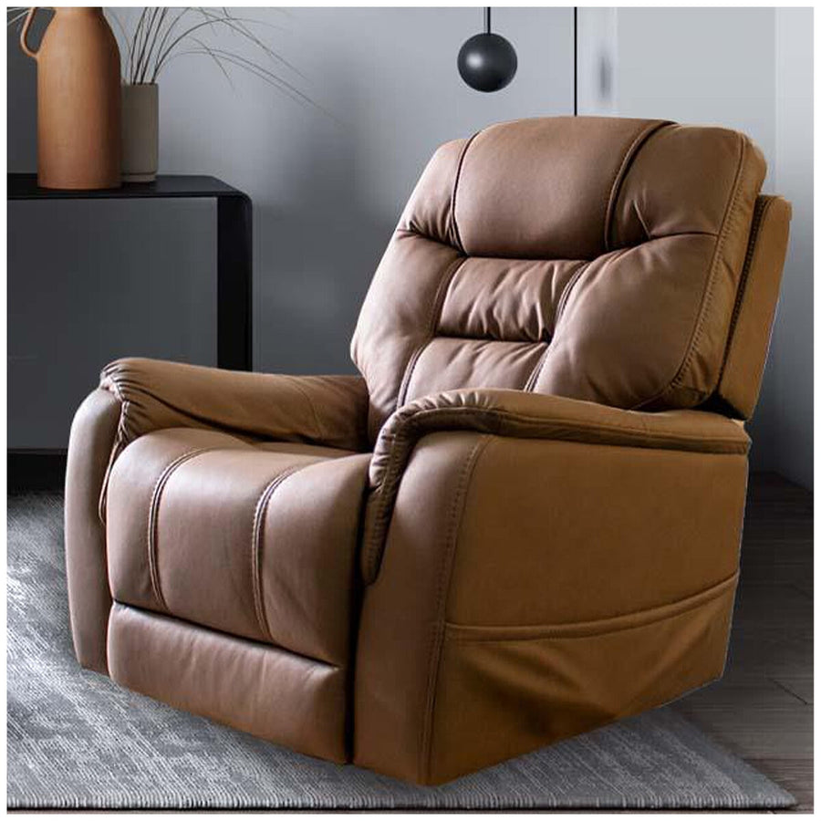 Mlily Ezy Motion Jackson Lifting Chair 4 Motor, Recliner, 930x1120x980mm, Brown - SuperSaverAU - view 1