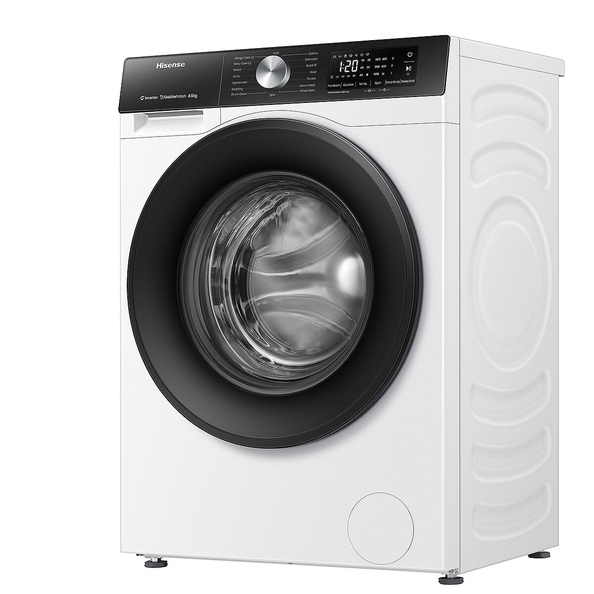 Hisense 8.5kg Front Load Washer Series 3 HWF3S8514 - SuperSaverAU - view 3