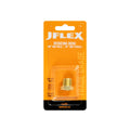Jflex Brass Reducing Bush 3/8" BSP Male x 1/4" BSP Female - Durable Seal - SuperSaverAU - view 2