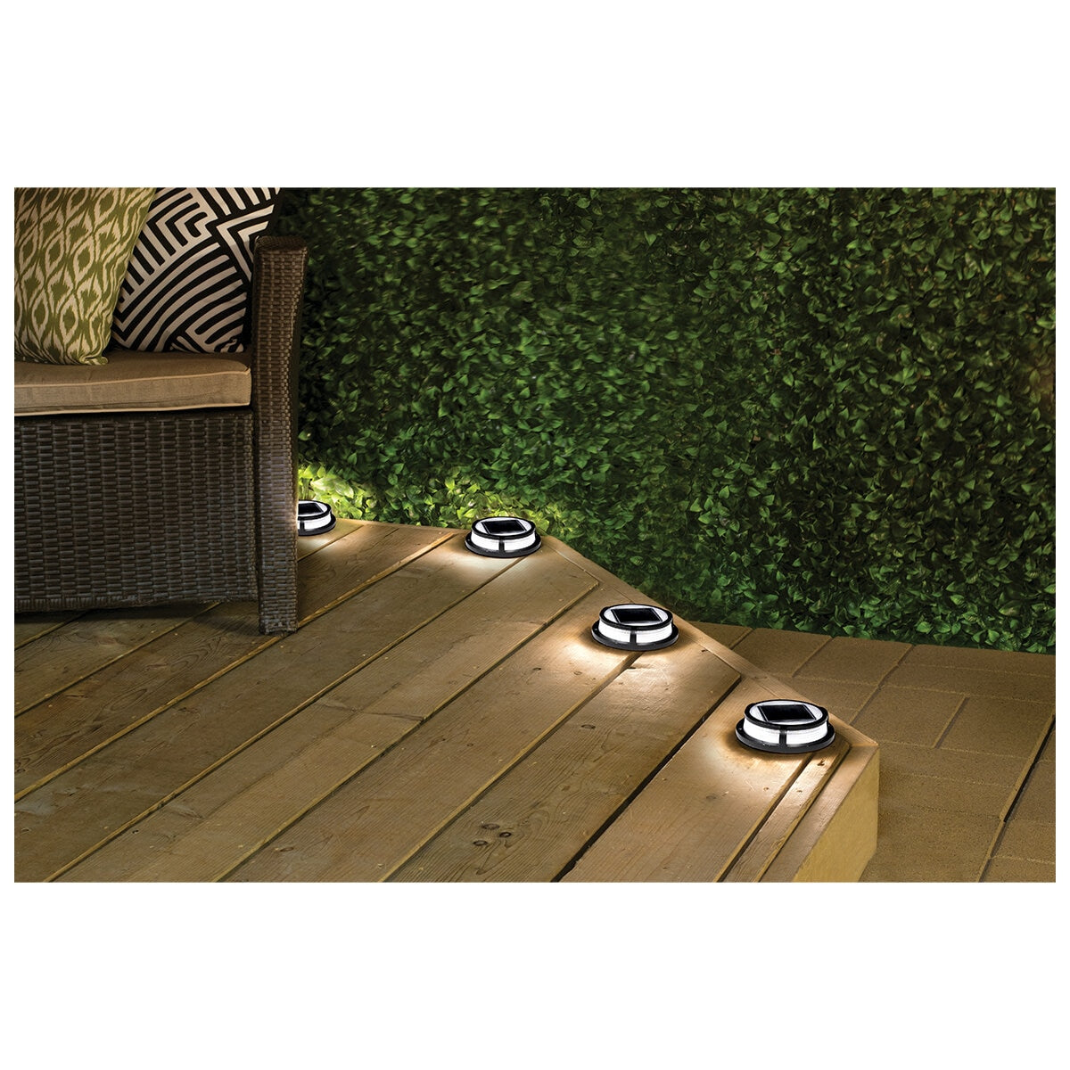 My Home Solar LED Multi Surface Lights 4 Pack