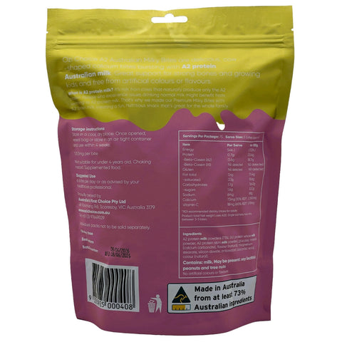 Ozi Choice A2 Australian Milky Bites 300g Strawberry - SuperSaverAU - view 2