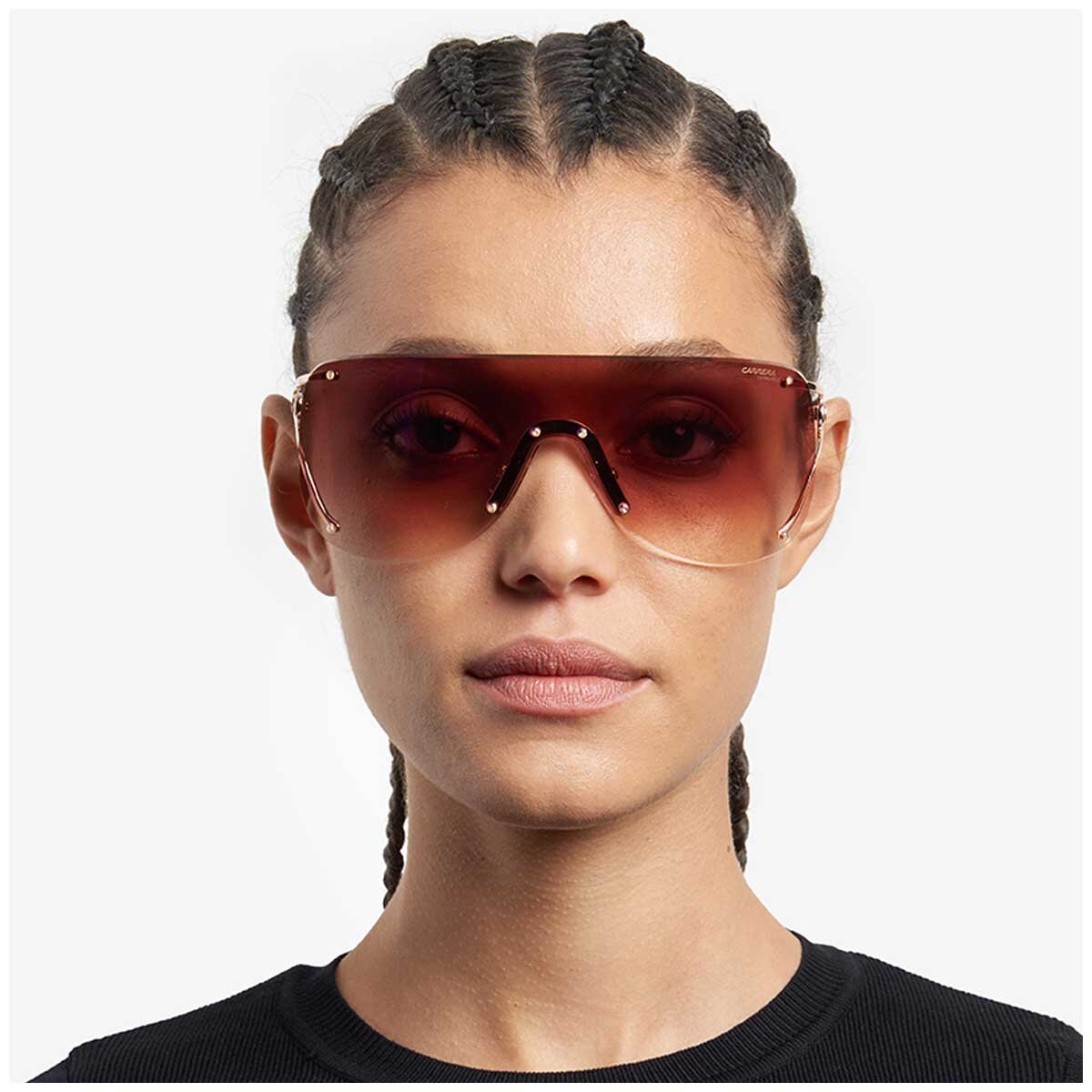 Carrera 3006/S Women's Sunglasses Brown/Blue - SuperSaverAU - view 6