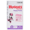 Huggies Girls' Ultra Dry Nappy Pants Plus Size 5 76 Piece - SuperSaverAU - view 3