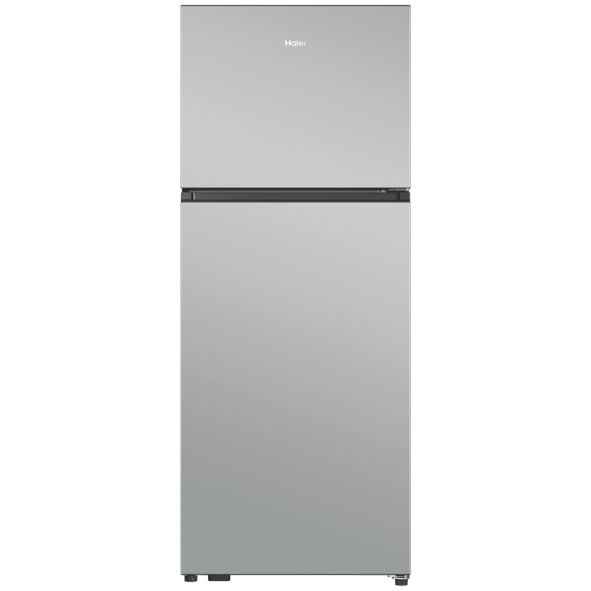 Haier 443L Top Mount Fridge - Satina Silver - Frost Free - Super Cooling - 4.5 Star Energy Rating - HRF450TS