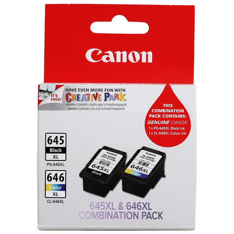 Canon Combination Ink Pack PG645XL And CL646XL - SuperSaverAU - view 1