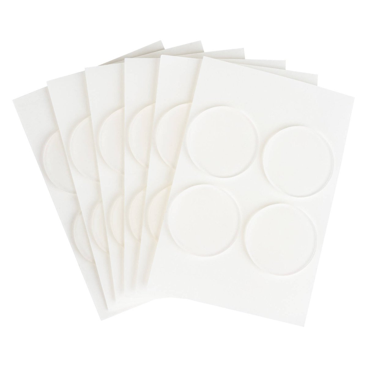 Duck Nano Grab Mounting Circles - 25mm x 25mm - Clear - 24 Pack - Strong Adhesion - SuperSaverAU - view 3