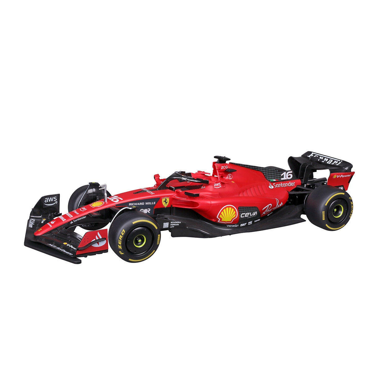 Maisto 1:10 Formula 1 Racing RC Ferrari Charles Leclerc