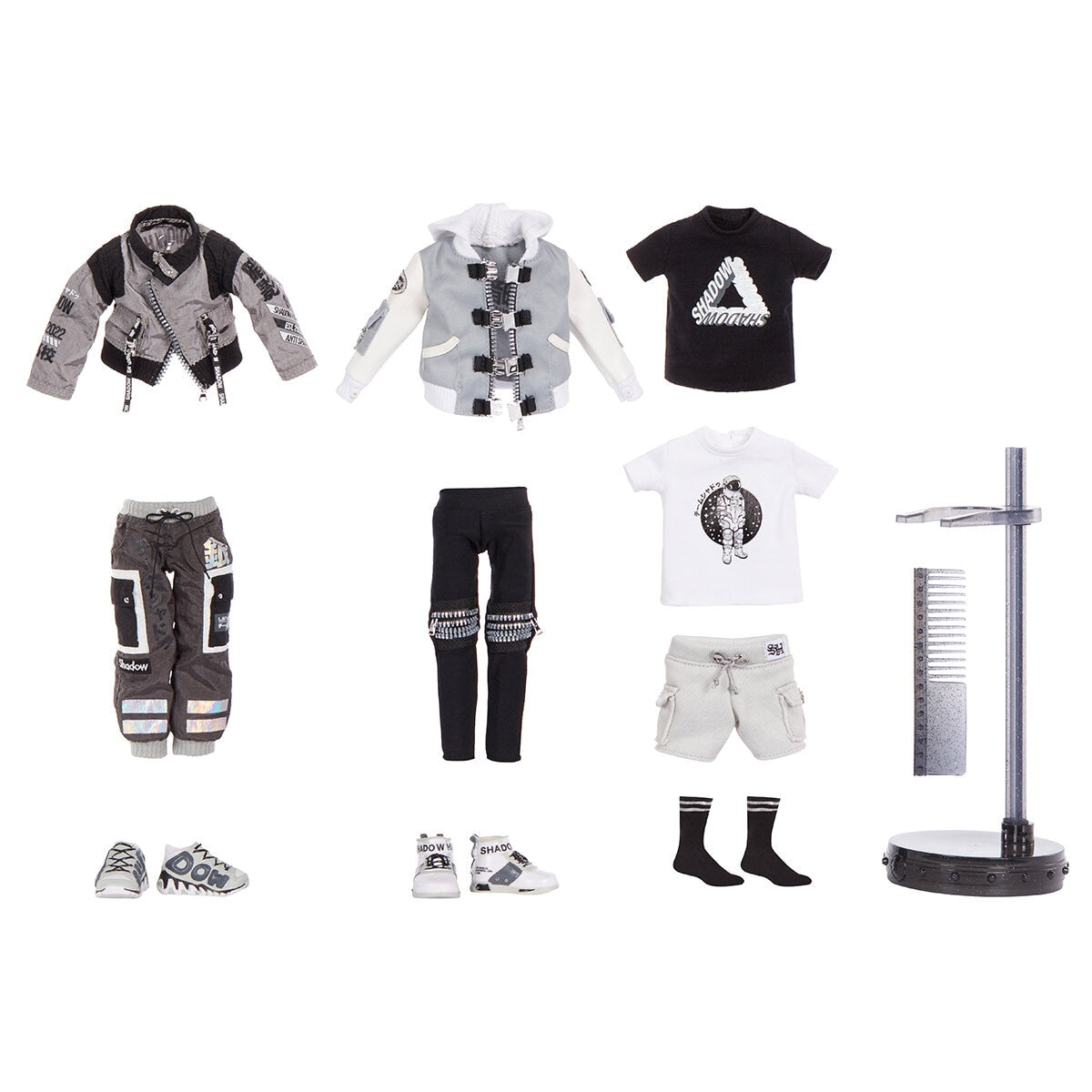 Rainbow High Shadow High Dolls Ash Silverstone