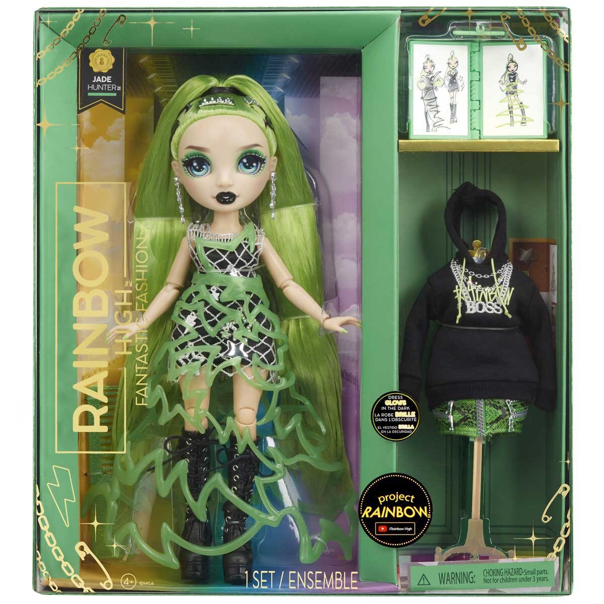 Rainbow High Fantastic Fashion Dolls Jade