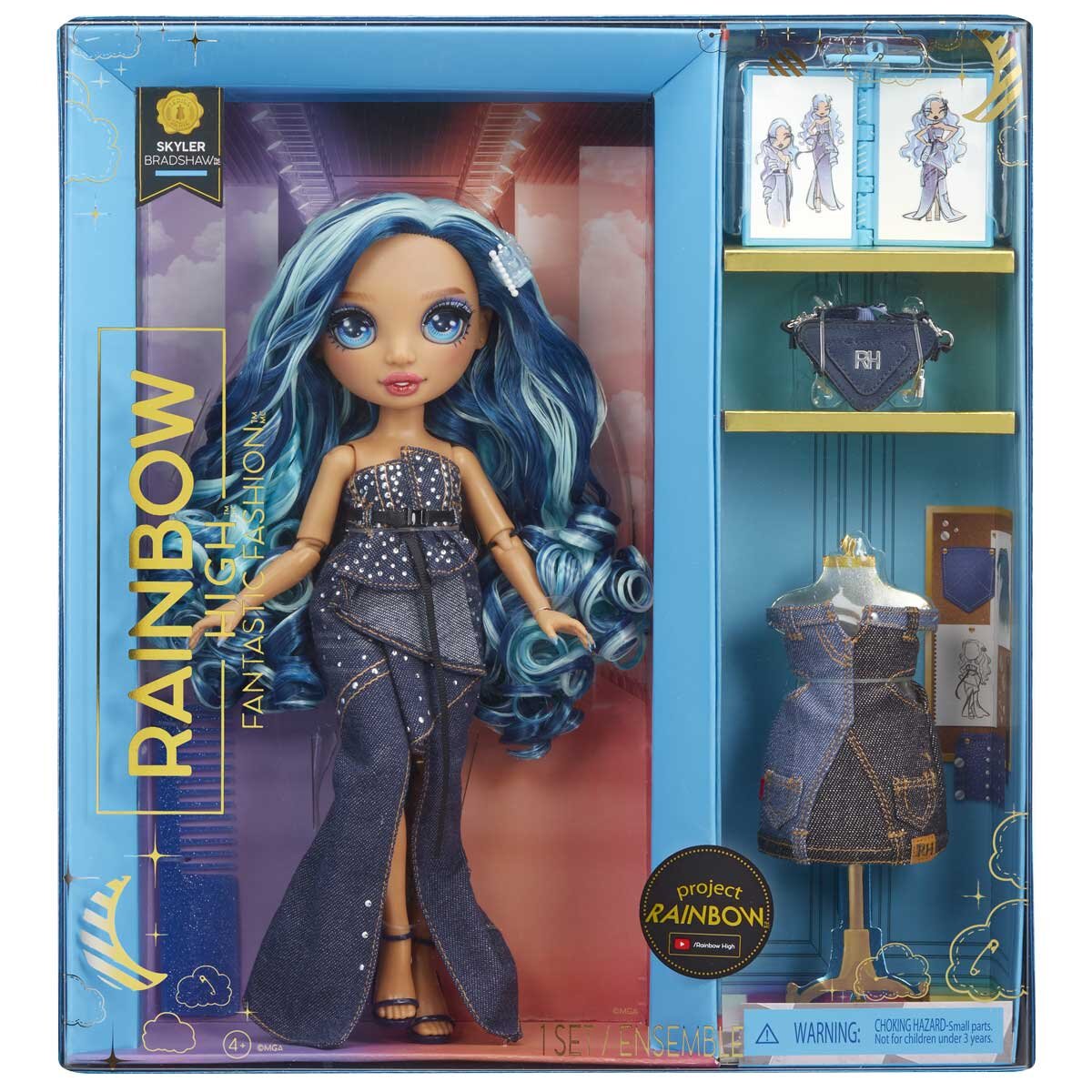 Rainbow High Fantastic Fashion Dolls Skyler - SuperSaverAU - view 3