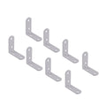 Carinya Reinforcing Angle Bracket 50mm x 20mm Powder Coated 8 Pack - SuperSaverAU - view 3